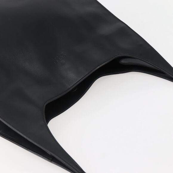 GUCCI Shoulder Bag Leather Black Silver 001 001 - Picture 6 of 13